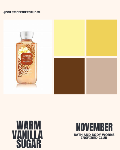 Warm Vanilla Sugar - November Club